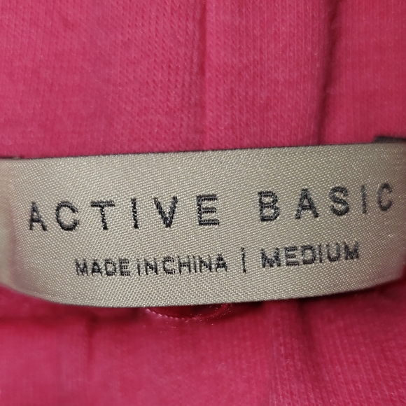 Active Basics Women's Hot Pink Joggers Size Medium Worn Once Cute as Hell - Picture 5 of 5
